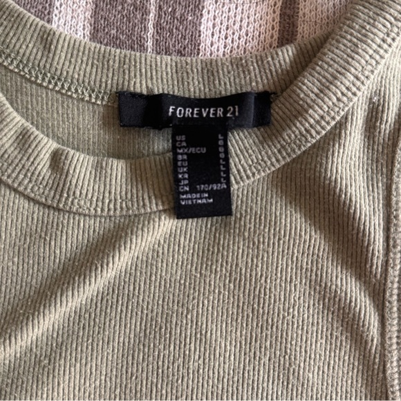 Forever 21 Green Tank Top - Picture 2 of 3